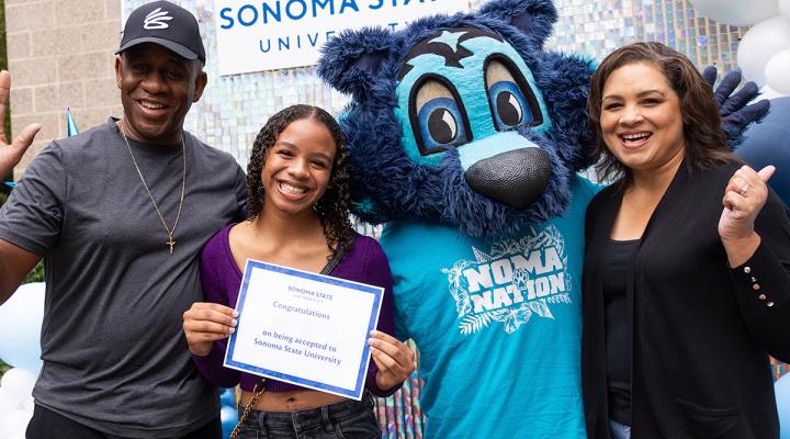 family at preview day