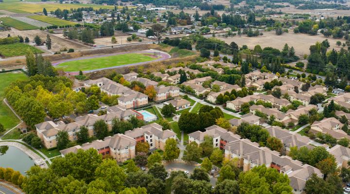 SSU campus from above