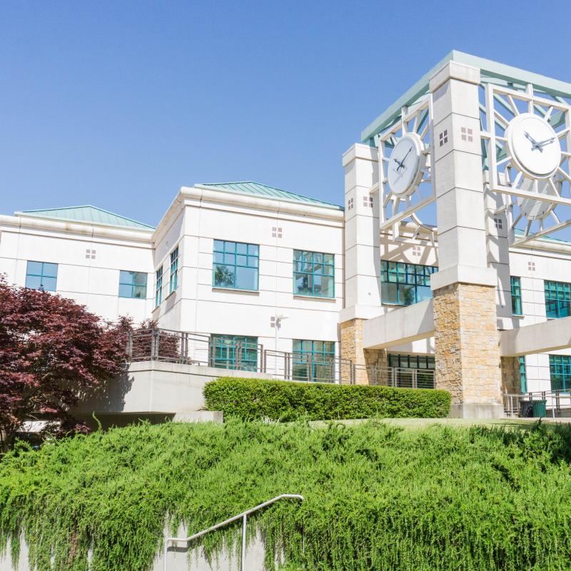 Exterior of Library building