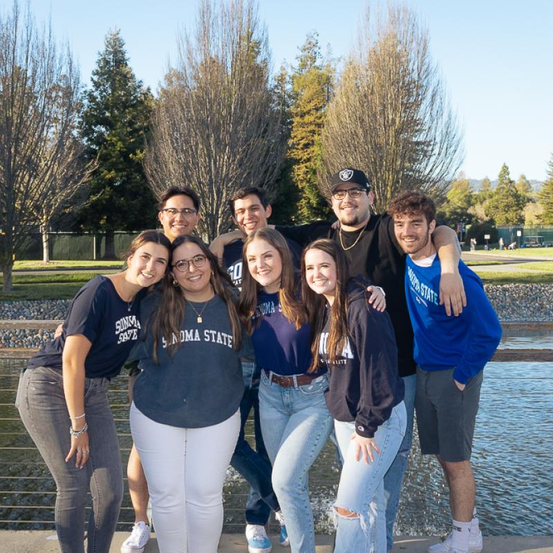 Marin students at SSU