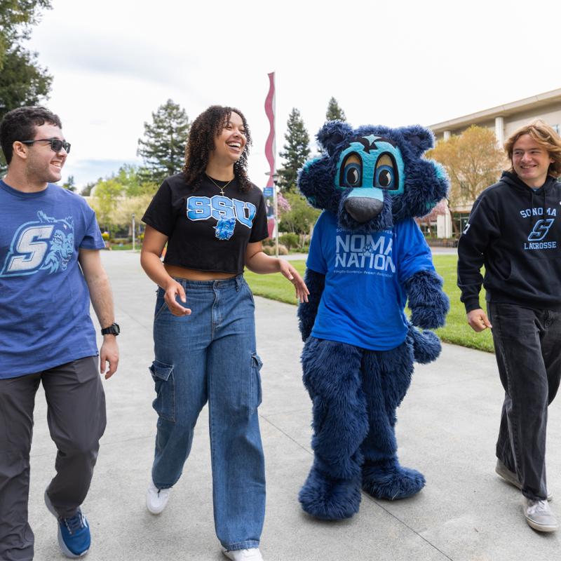 students exploring ssu