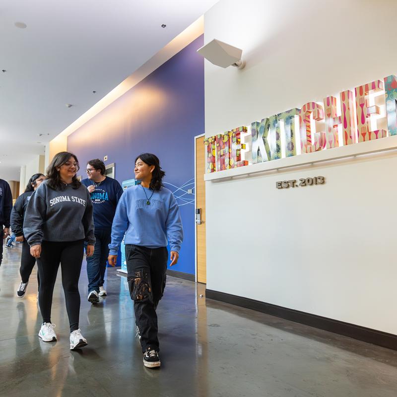 out of state students visiting the Kitchens