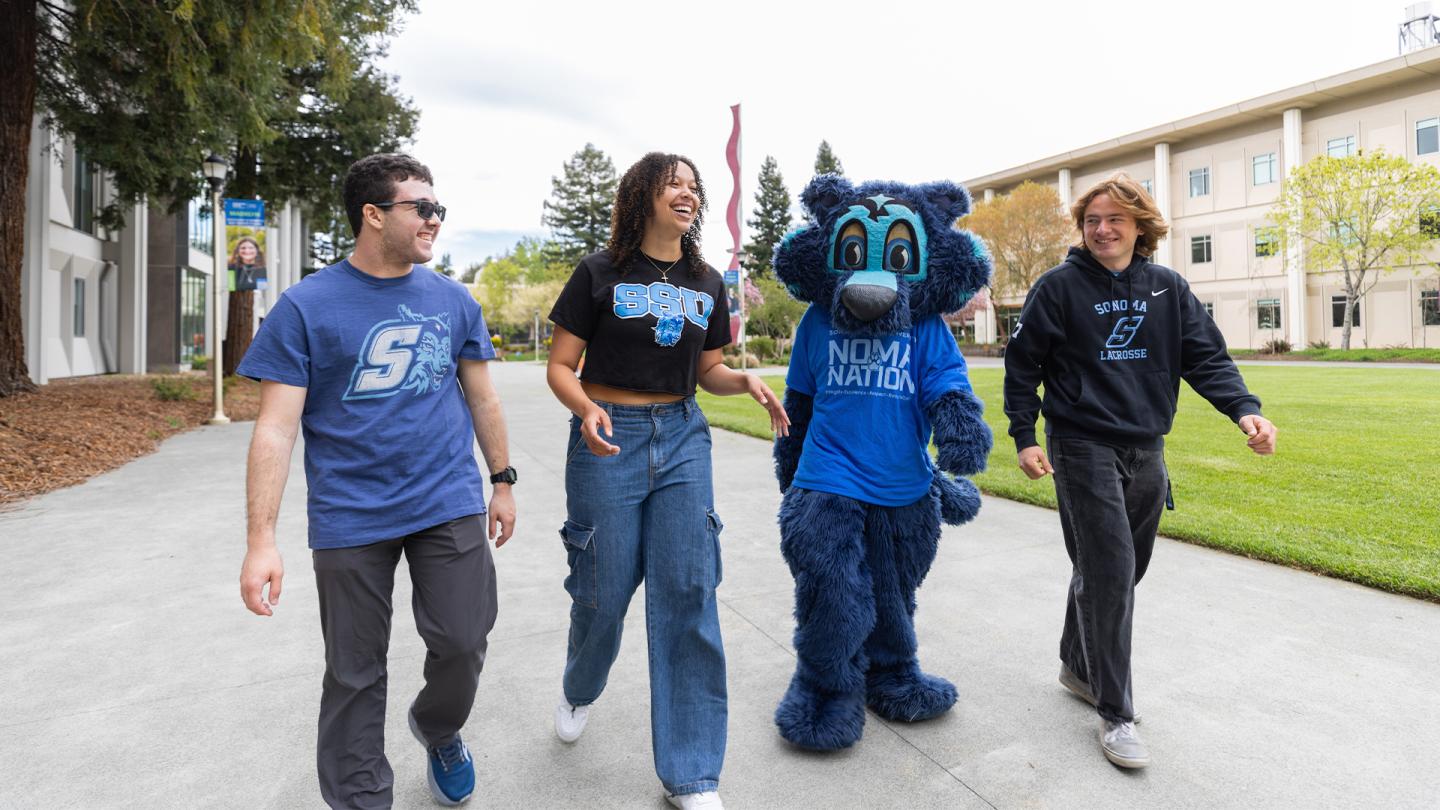 students exploring ssu