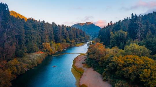 Russian river in sonoma county